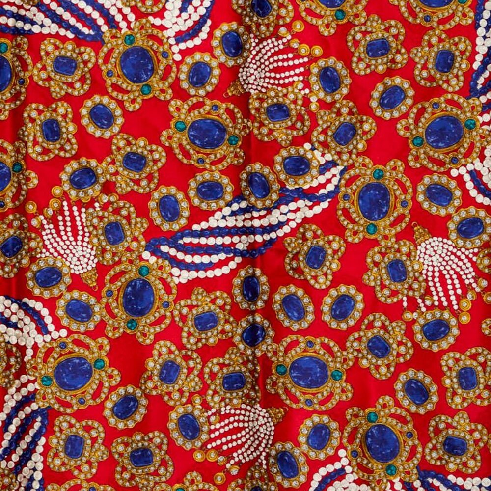 Chanel Gem Pattern Red - Picture 2 of 3